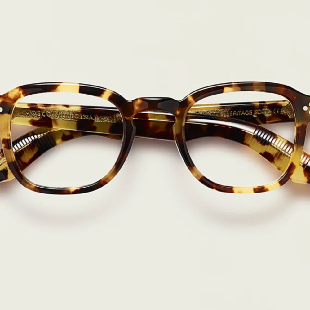 Moscot MOMZA 46/heritage tortoise glasses